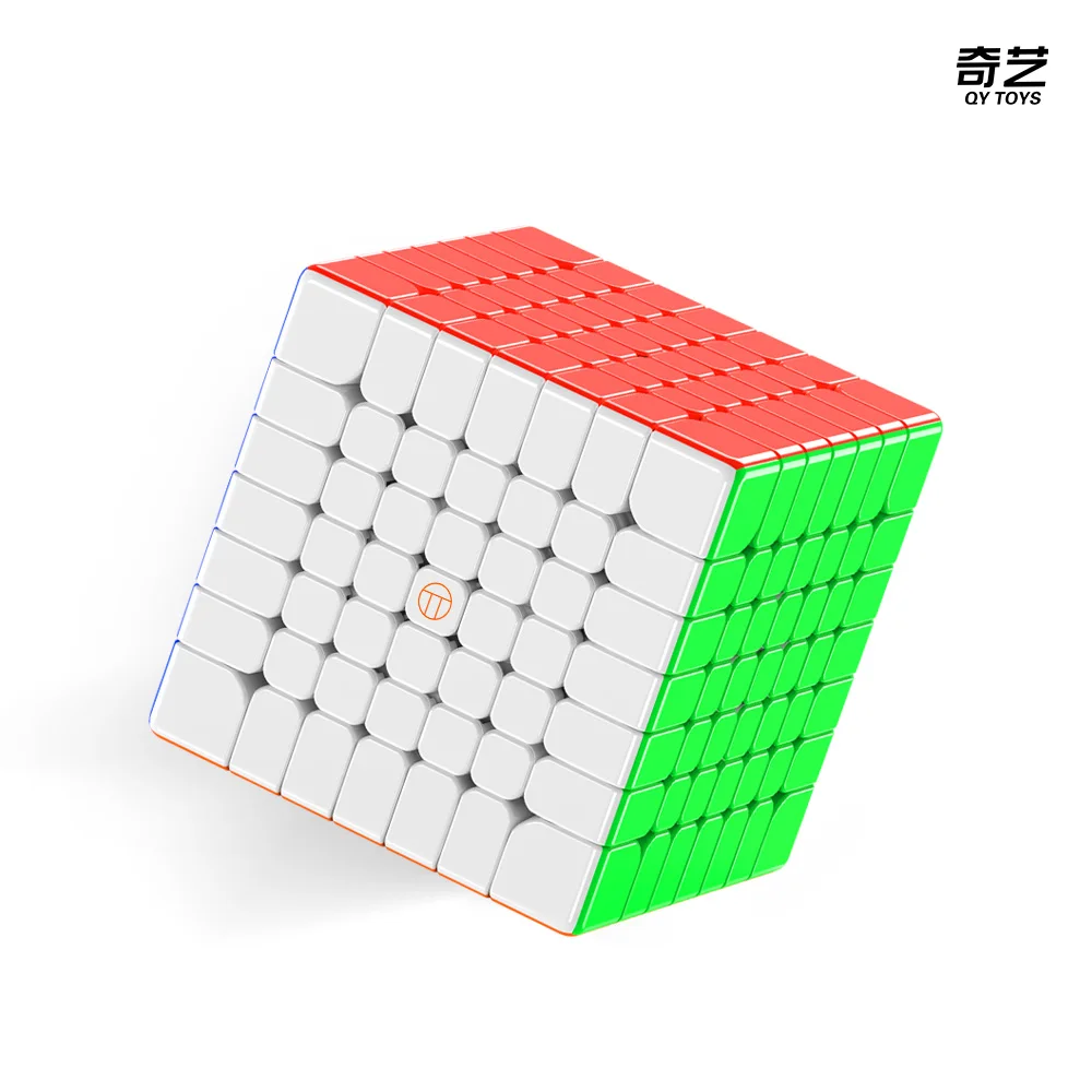 [Picube مخصص] QiYi 7x7 Warrior 7x7x7 Cube 7 طبقات Cubo Magico لعبة ألغاز سحرية بدون ملصقات لـ Cubo Speedcube مطلية بالأشعة فوق البنفسجية