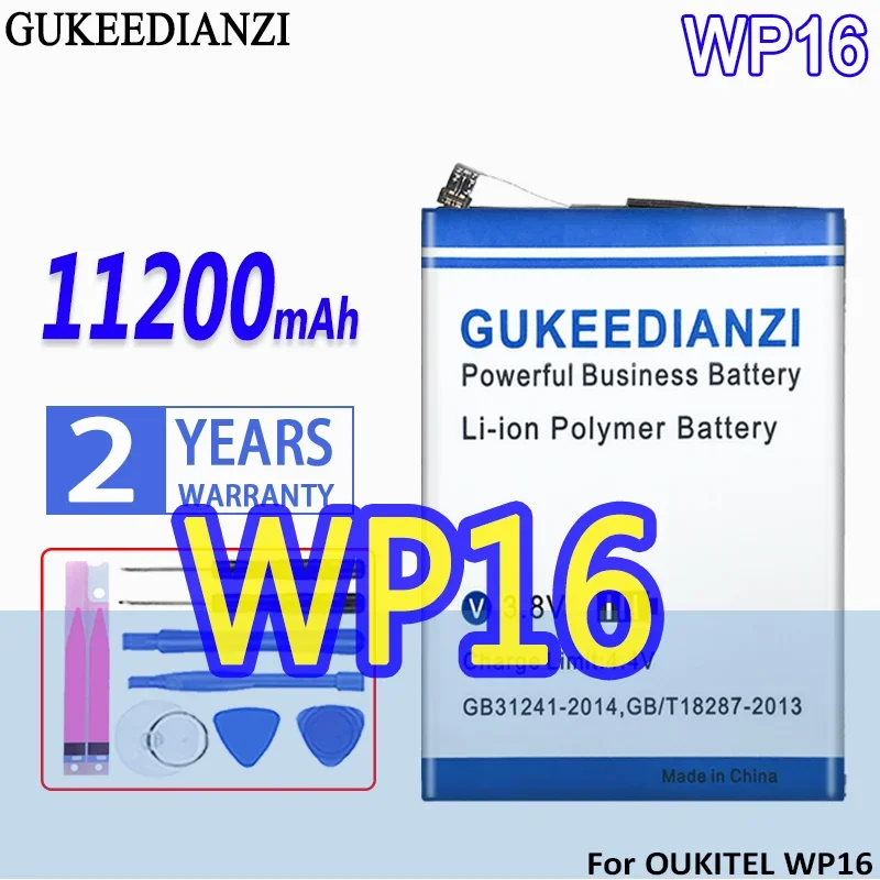 

High Capacity GUKEEDIANZI Battery S95 11200mAh For OUKITEL WP16