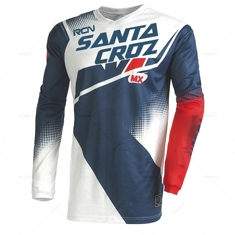 Rcn Racing Mx Enduro Radtrikot DH Motocross Downhill-Anzug BMX Mountainbike-Trikots Camiseta MTB Atmungsaktives Shirt