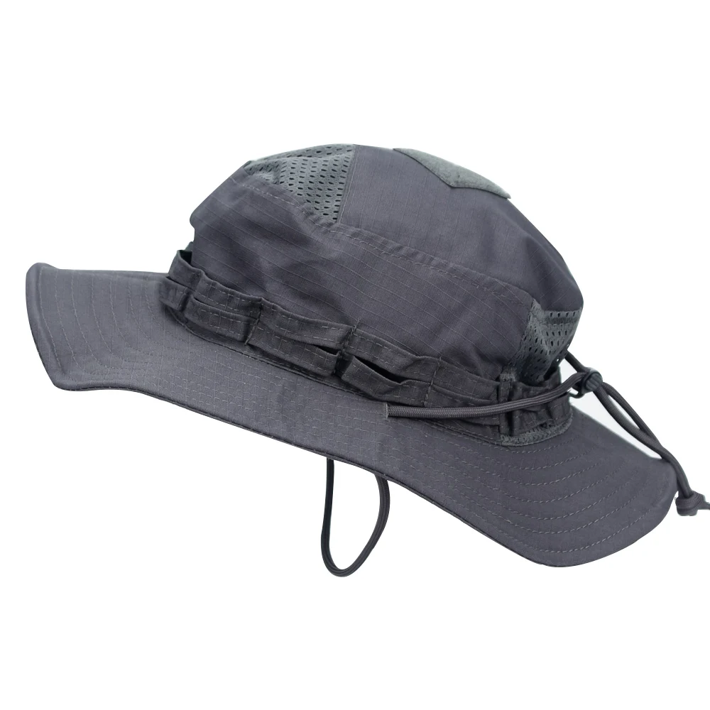 1 Stück/3 Stück Camo Boonie Hut Sonnenschutz Atmungsaktiver Fischerhut Herren Outdoor Wandern Jagd Angeln Winddichter Fischerhut