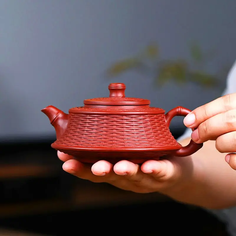 Yixing Teapot Filter Xishi Pot Beauties Handmade Purple Clay Teaware Customized Gifts