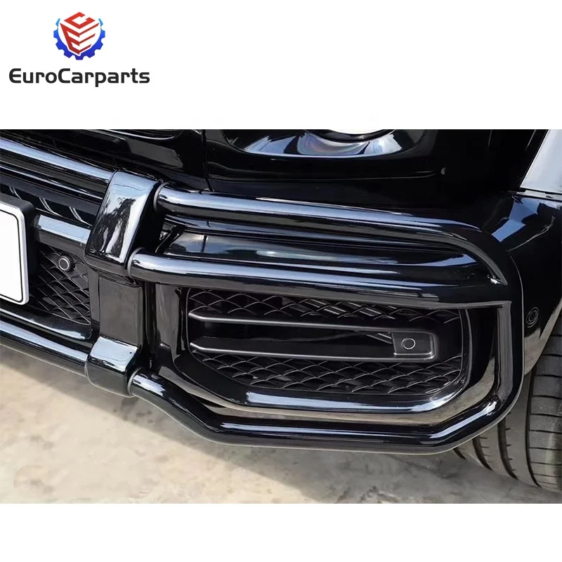 Car accessories G-class W464 W463A G63 bull bar black or silver option for 2019y~ stainless steel front Bumper guard bodykit