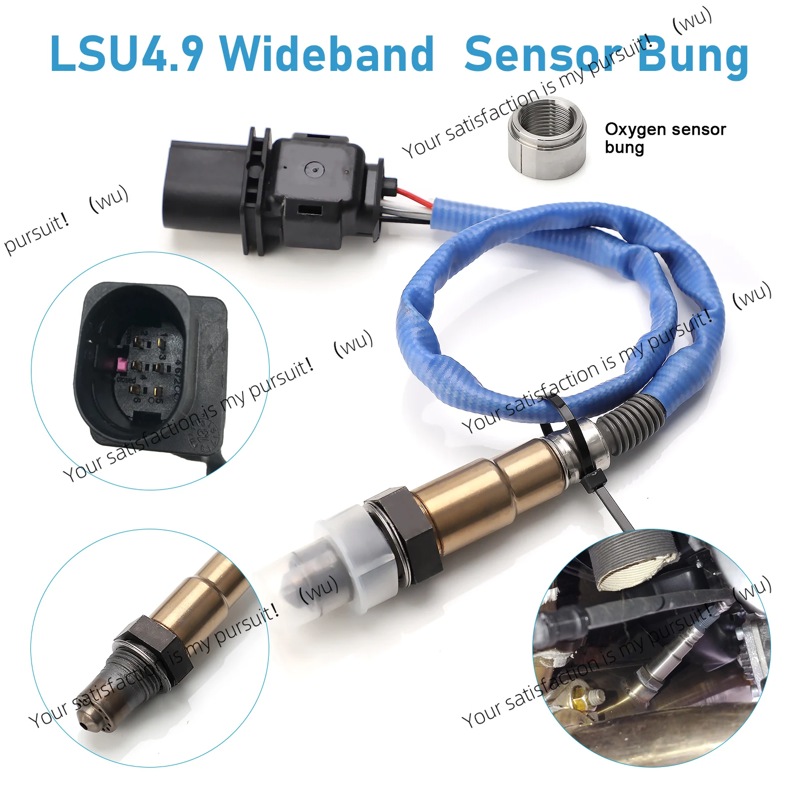 For 30-0300 Automotive Broadband Oxygen Sensor Kit, Broadband LSU 4.9, 0258017025 30-4110 Auto Parts view 6