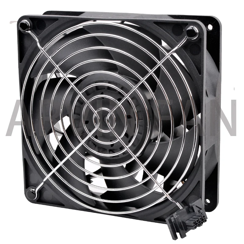 Ventilador de refrigeración de flujo de viento fuerte para servidor, PFE0381BX-Q04C-S99 Original, 14cm, 140mm, 140x140x38mm, DC12V, 51,60 W, nuevo