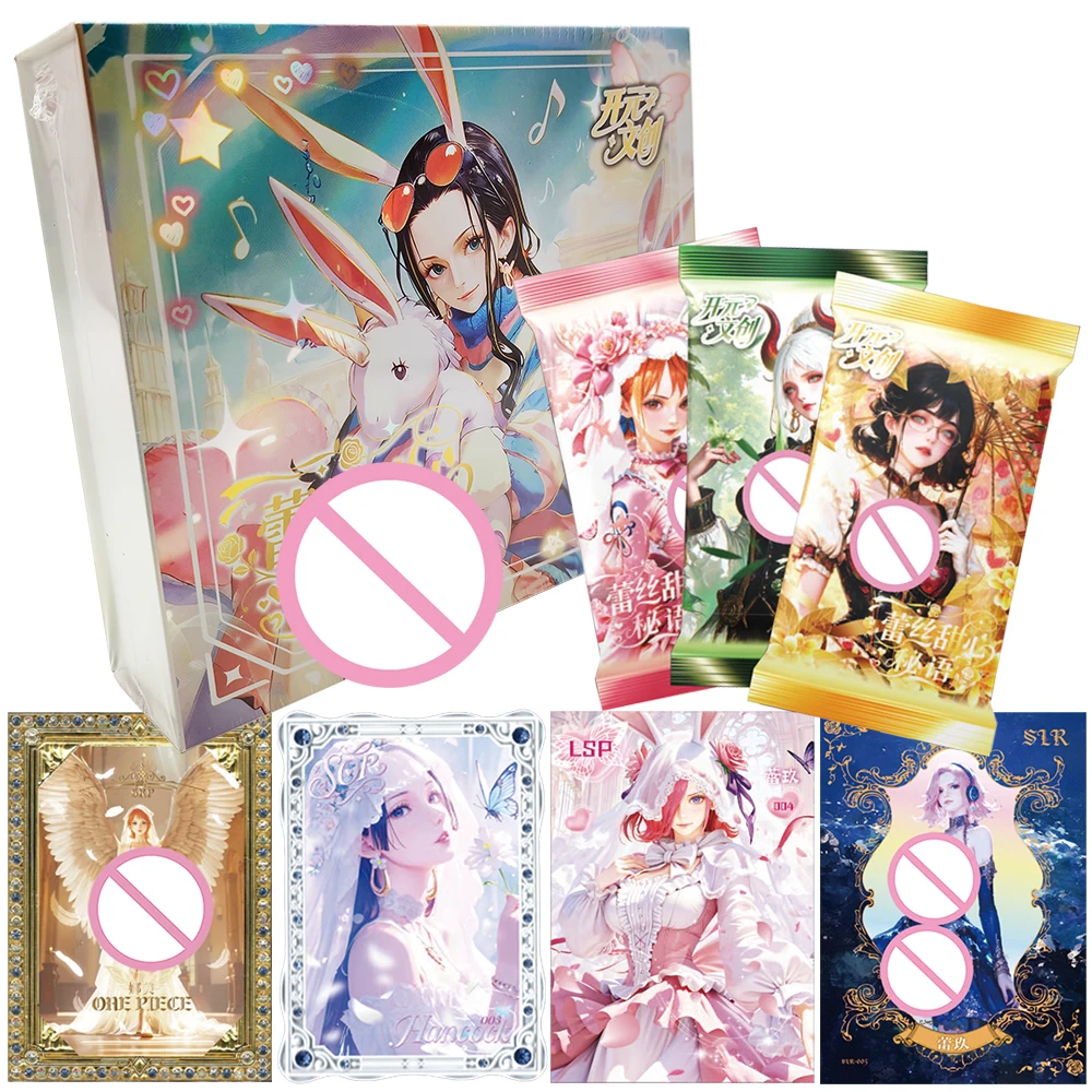 

One Piece Hot Blooded Battle Anime Collection Card Classic Goddess Character Exquisite Craftsmanship Creative Wedding Dress Card
