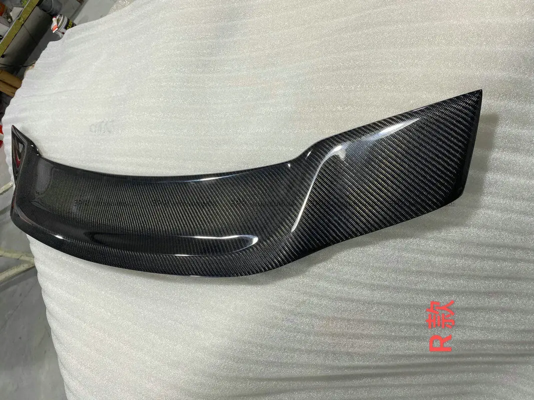 

For Honda Civic FE1 FE2 RE-Type Rear Trunk Spoiler Wing Lip Trim Carbon Fiber