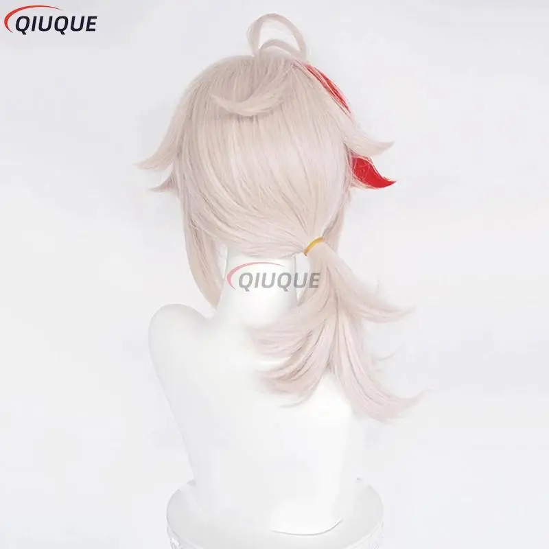 Kaedehara Kazuha Cosplay Costume pour hommes et femmes, perruque Kazuha, vêtements de jeu, tenues de carnaval d'Halloween, fête de bande dessinée, jeu de plis imbibé