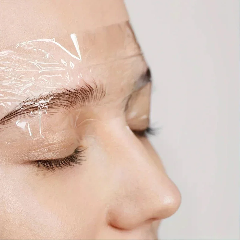 1 لفة Microblading الوشم البلاستيك الشفاف التفاف فيلم حافظة ل تجميل دائم الوشم الحاجب الوشم الملحقات