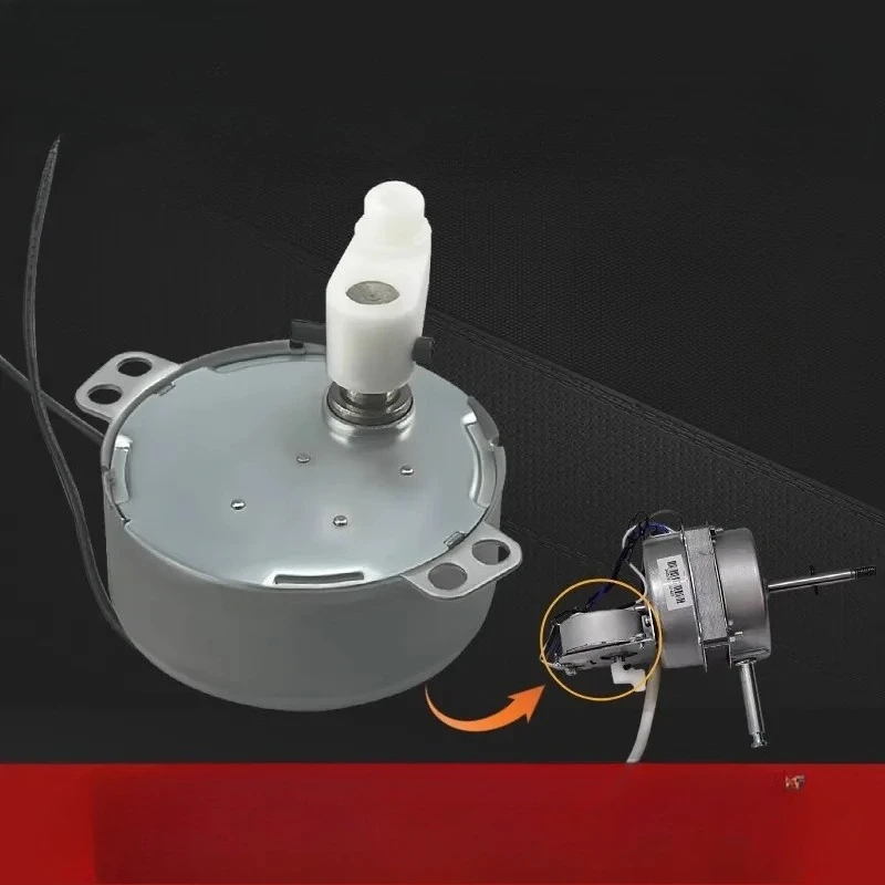 Suitable for Midea Aimeite electric fan wind guide shaking head claw pole permanent magnet synchronous motor TYJ50-8 4W