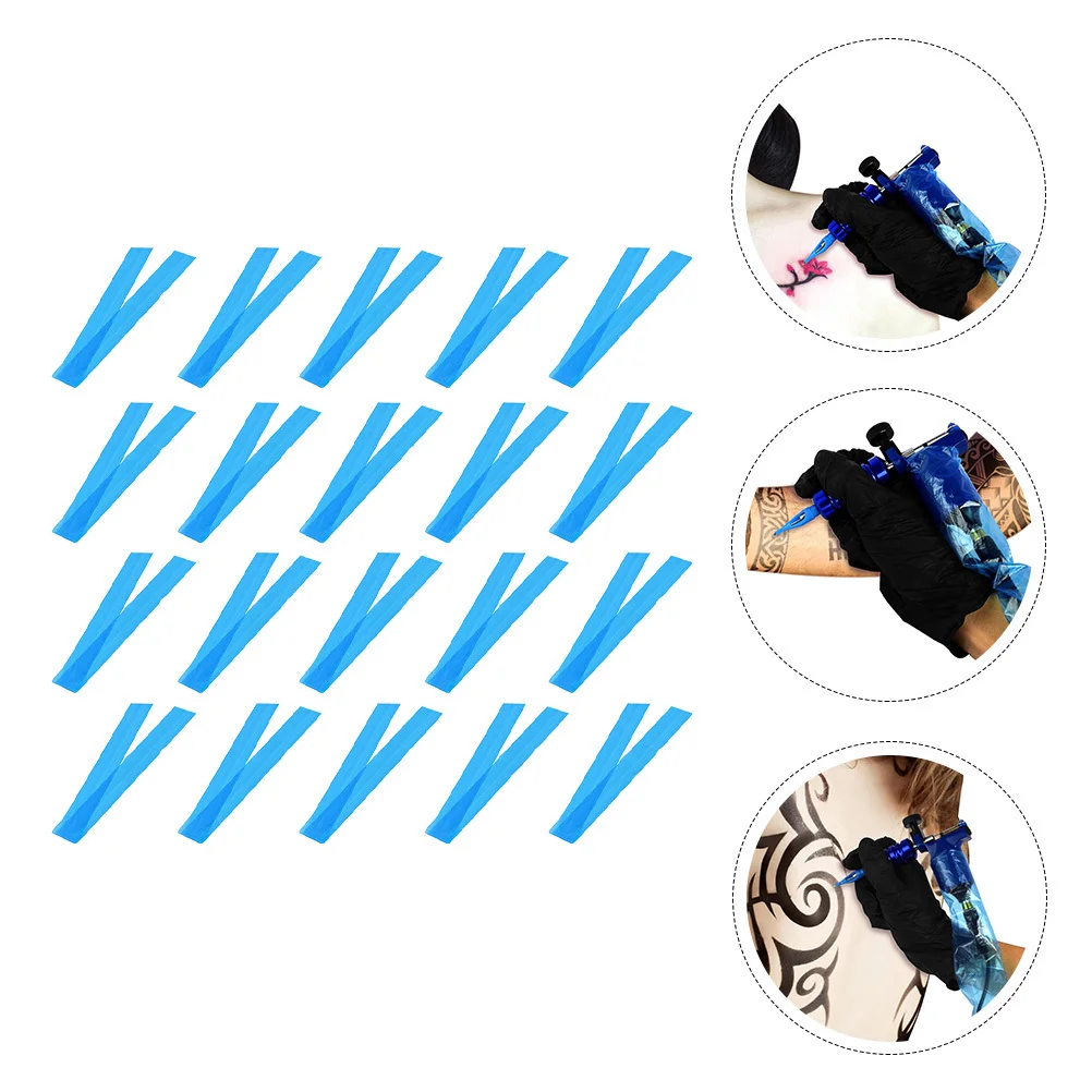 

100Pcs Disposable Tattoos Machine Clip Covers Stay Clean Safe Reduce Noise Perfect for Large Areas Back Pieces