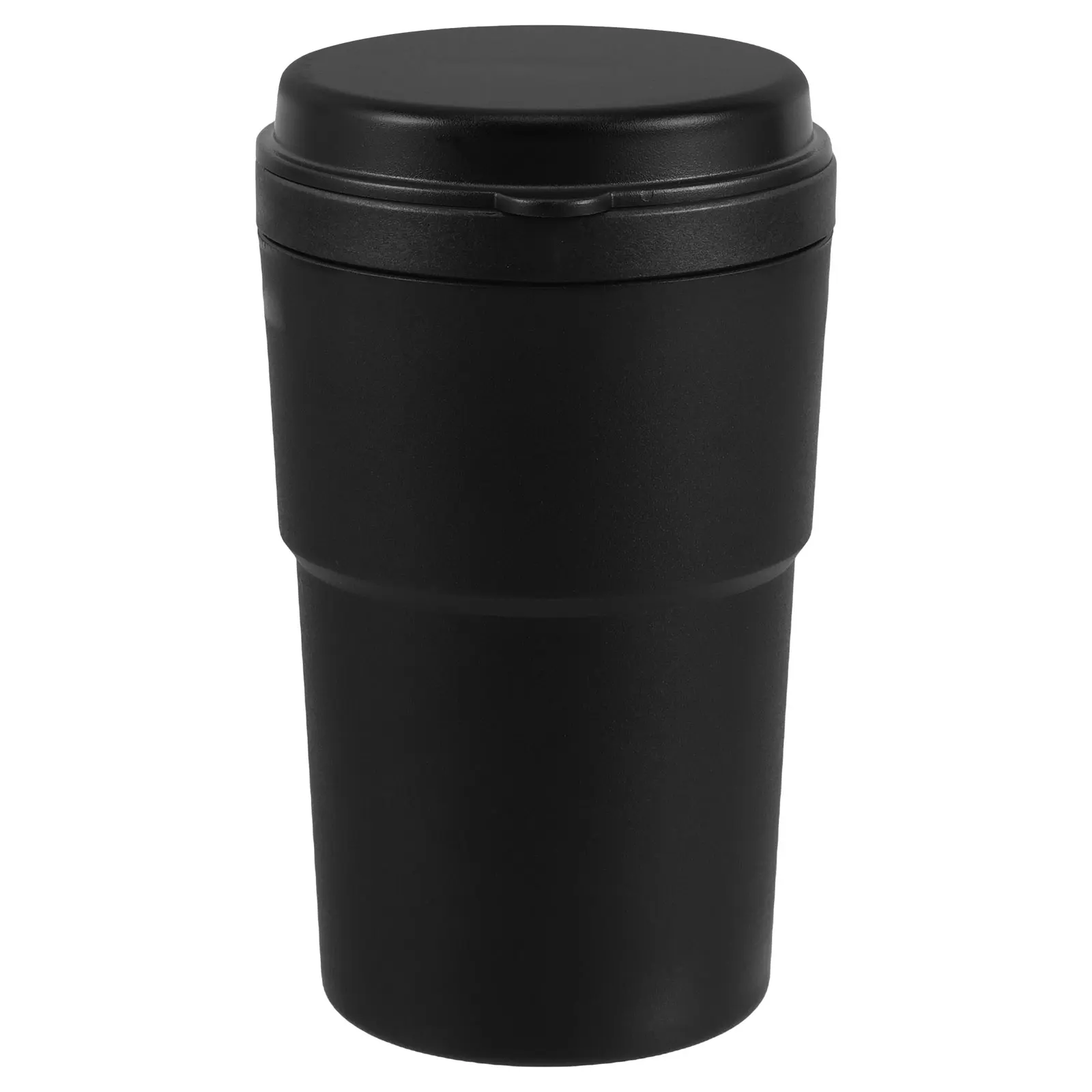 

Portable Car Ashtray With Lid Durable Abs Large Capacity Odor-Preventing Stylish Design Mini Multifunctional For Cigarettes