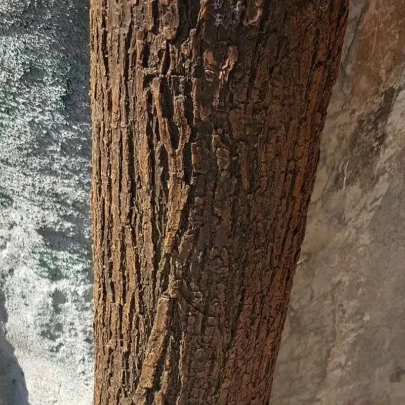 Corteza de Árbol Artificial de Goma Suave, Cubierta para Plantas, Decoración DIY para Columnas de Tuberías de Agua, Bloques de Pared y Plantas Falsas