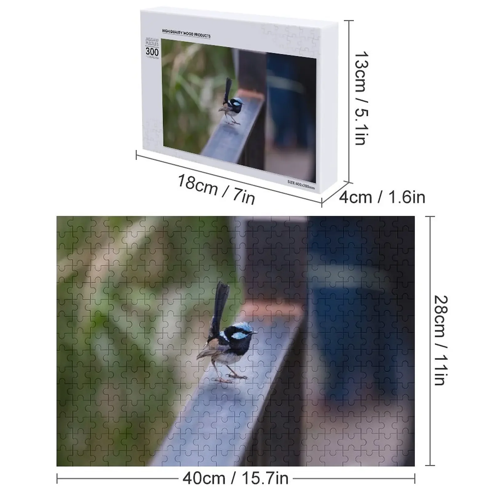 Hello Fairy Wren Jigsaw Puzzle Anime Personalized With Personalized Photo Puzzle