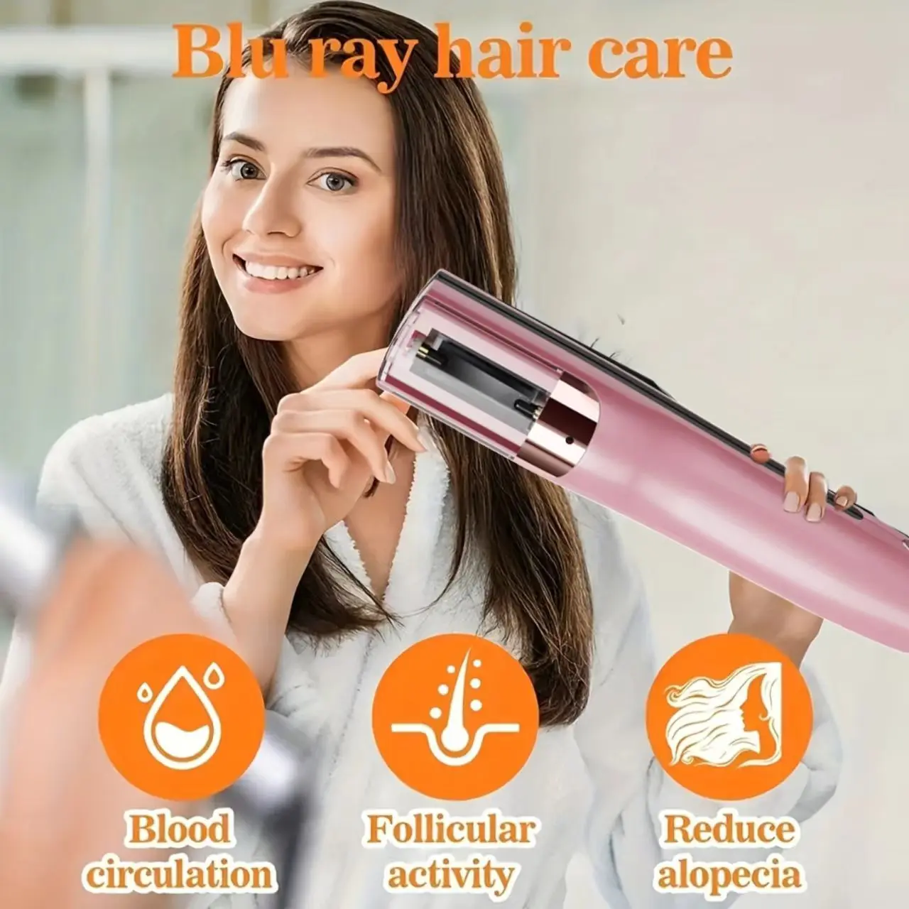 

Electric hair clipper, dual-use for care and styling, portable dual function design, easy to handle split hair ends. Ideal beaut
