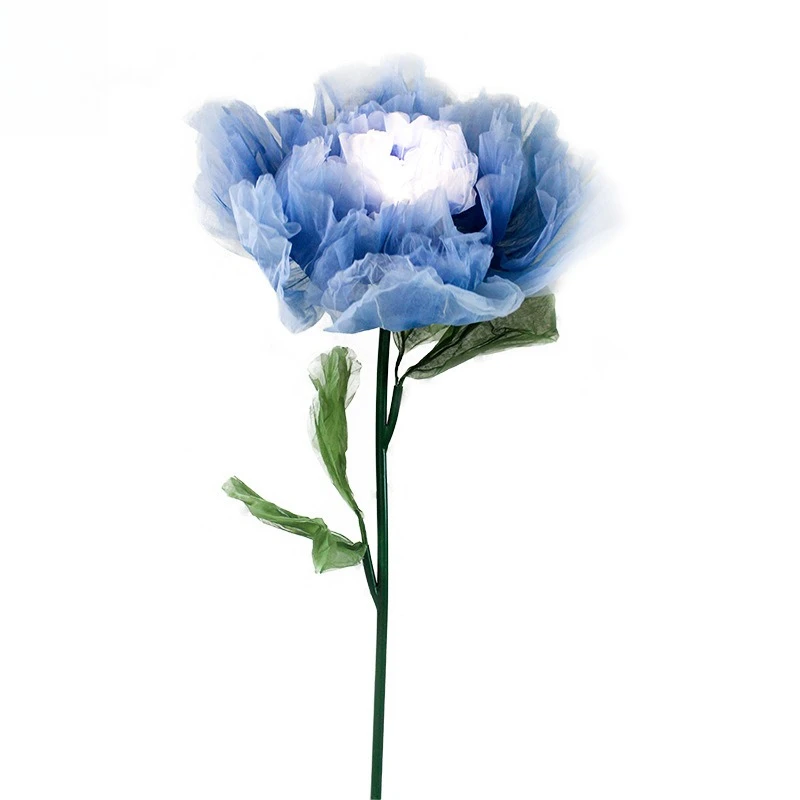 

machinery opening and closing flowers automatic simulation flower large wedding props wedding indoor shopping mall large