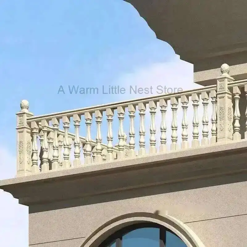 

Cast-in-place Mold Roman 94 Column High Railing Guardrail Stair Handrail Mold Cement Column Model Fence Balcony Durable Models N