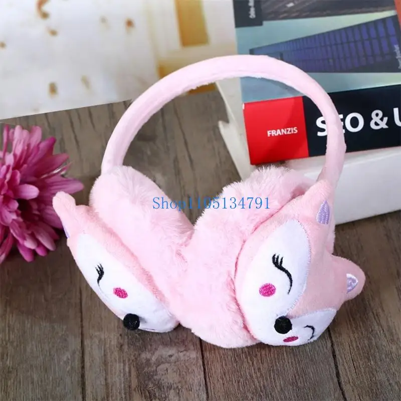 

98km Winter Earmuffs For Girls Earcaps Fleece Girl Fur Winter Ear Warmer