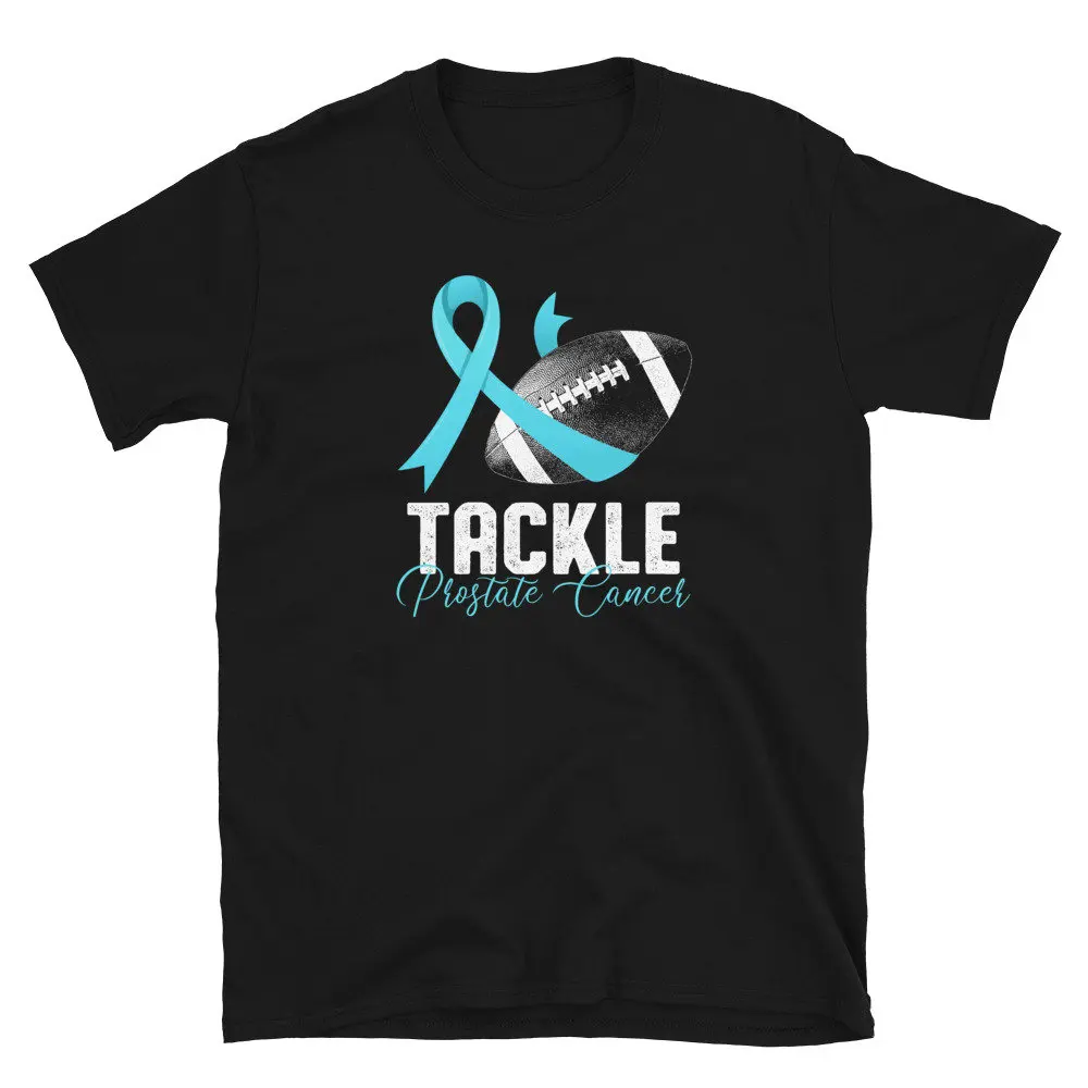 Blue Ribbon I Tackle Prostate Cancer T Shirt