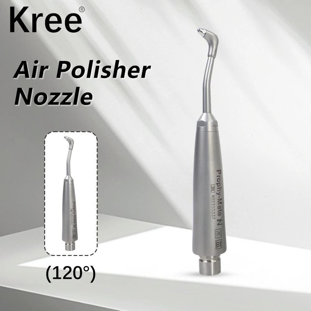 

Dental Prophy Jet handle Air Polisher 120° Nozzle Handpiece Hygiene Prophy Air Flow Nozzle Cleaning Dentistry Accessories