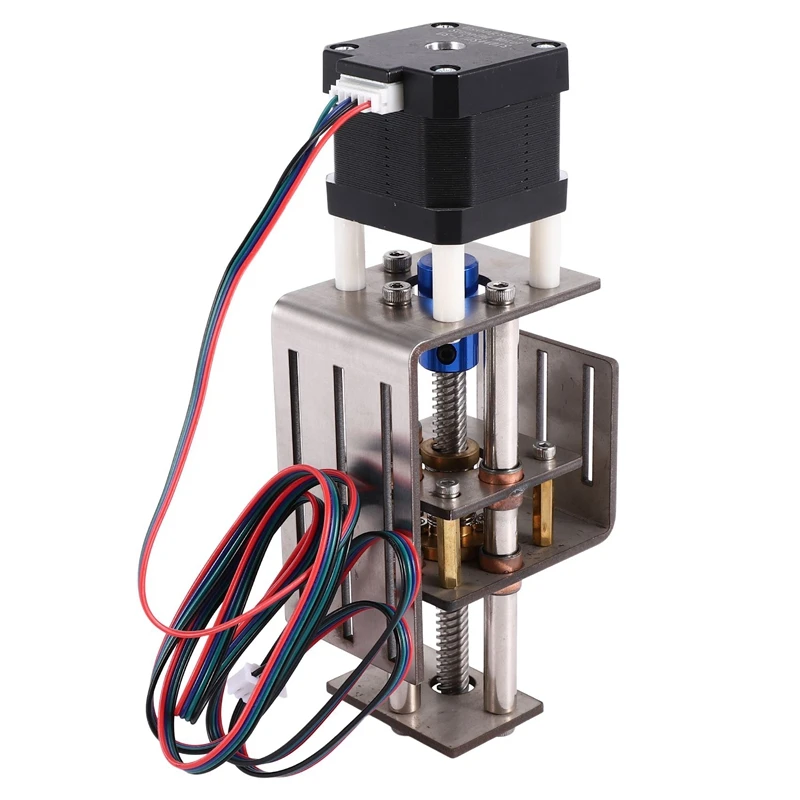 CNC Z-Axis Deslizante Tabela Router Kit, pequeno módulo de transmissão, 100mm Distância, Madeira Miller, DIY Milling