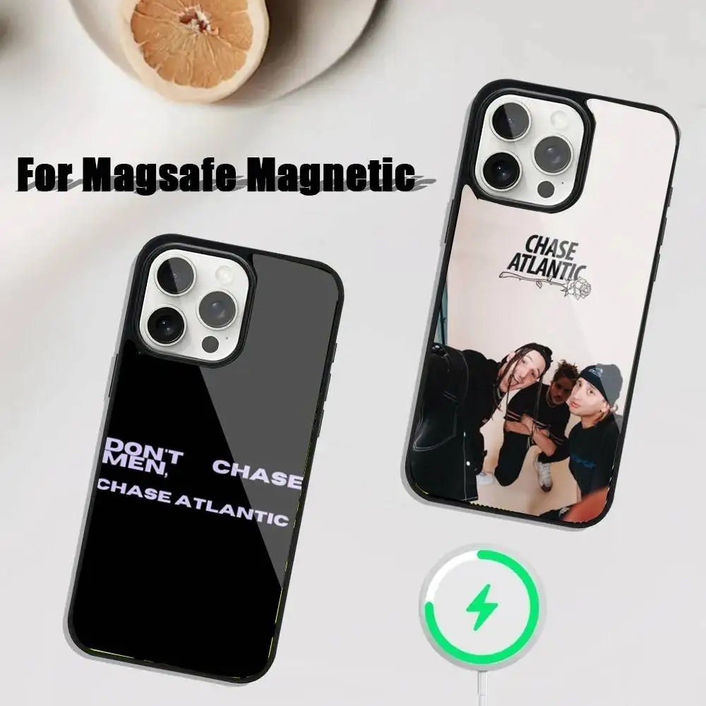 

C-Chase Atlantic Music Group Phone Case For iPhone 16,15,14,13,12,11,Plus,Pro,Max Mini Magsafe Magnetic Wireless Charging