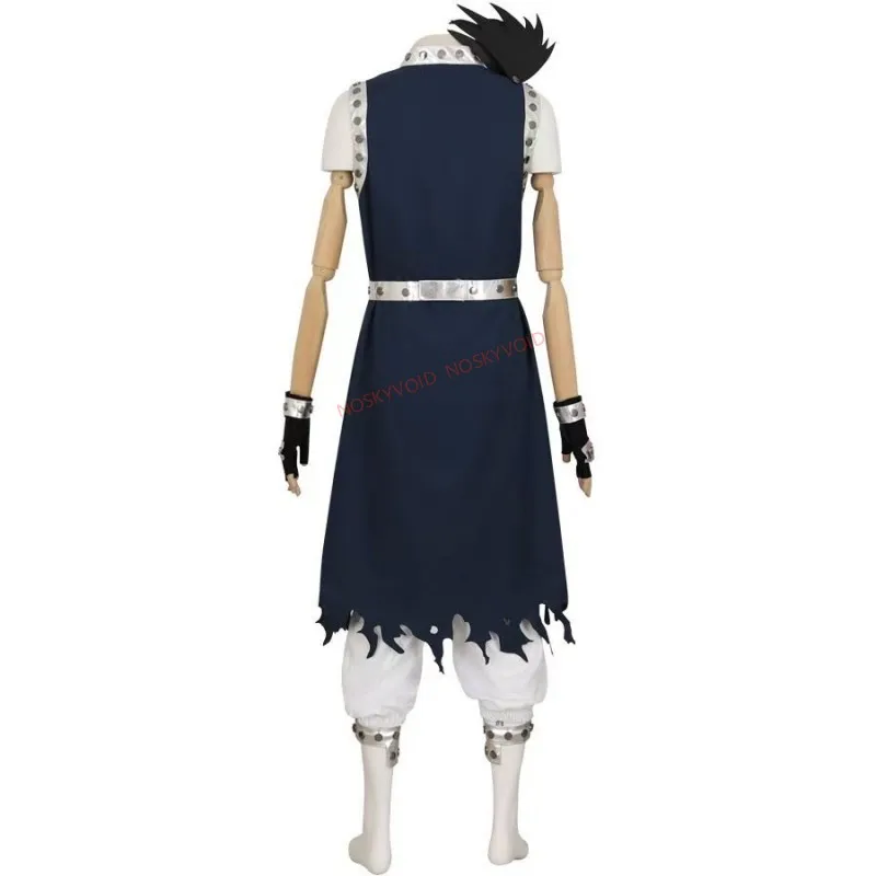 Halloween Gajeel Redfox Cosplay Fairy Tail Costumes Phantom Lord Dragon Slayer Gajeel's Wigs Headgear Anime Clothing Men Size view 6