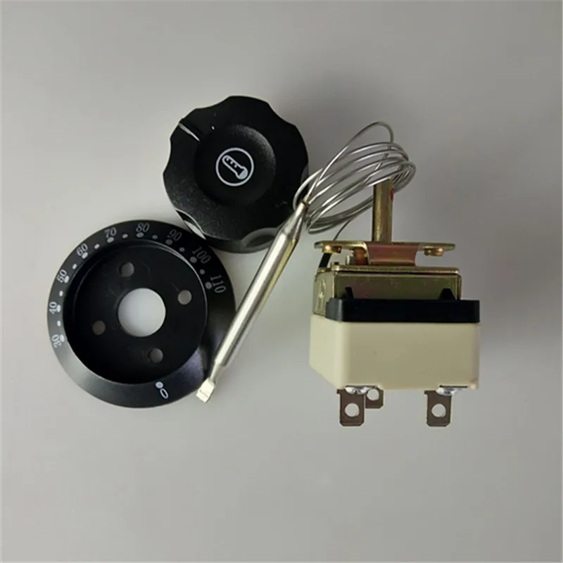 5Pcs Noodle cooking furnace temperature regulator, liquid-rising temperature control switch, high power 32A
