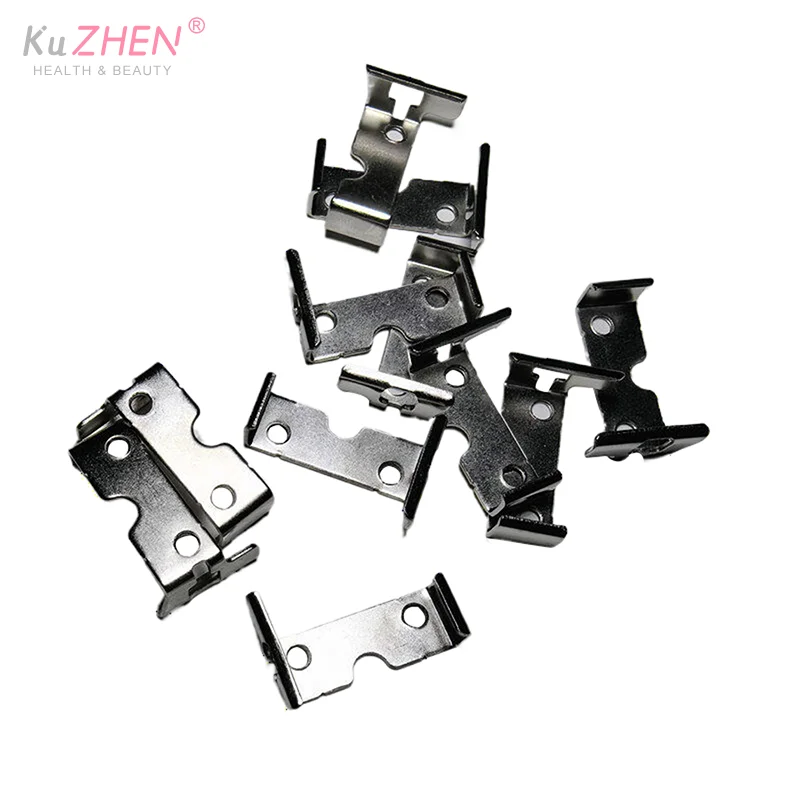 قطع غيار ماكينة قص الشعر مقص دفع كهربائي 2 فتحة شفرة حامل الشريحة مقص الشعر قوس المتقلب متوافق مع 8148 #4