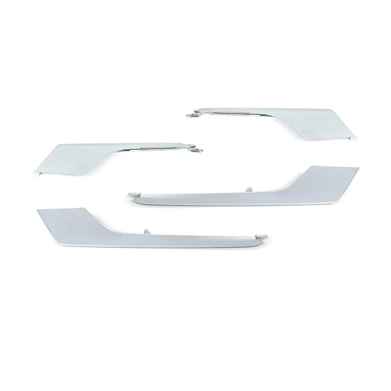 Car Front Bumper Fog Lamp Chrome Trim Strip 1049609-00-F 1049610-00-F 1049611-00-F 1049612-00-F For Tesla Model X 18-22