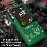 BSIDE S30 S10 S11 Digital Multimeter Smart Multitister 9999 T-RMS DC AC Voltage Current 15V Diode Capacitor Ohm NCV