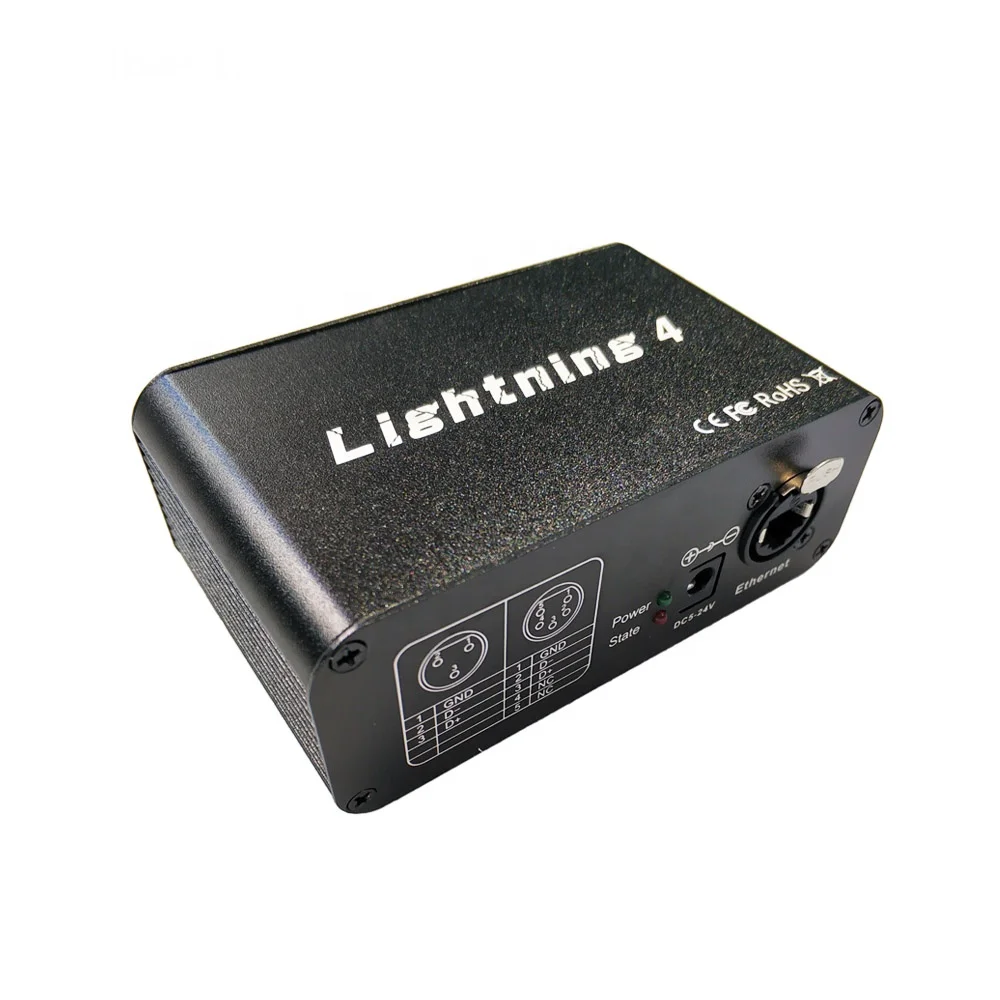 Wholesales Supply 512 Channels Standard DMX LED Dimmer Manual Switch Ethernet Artnet DMX 4 Universe LED Controller