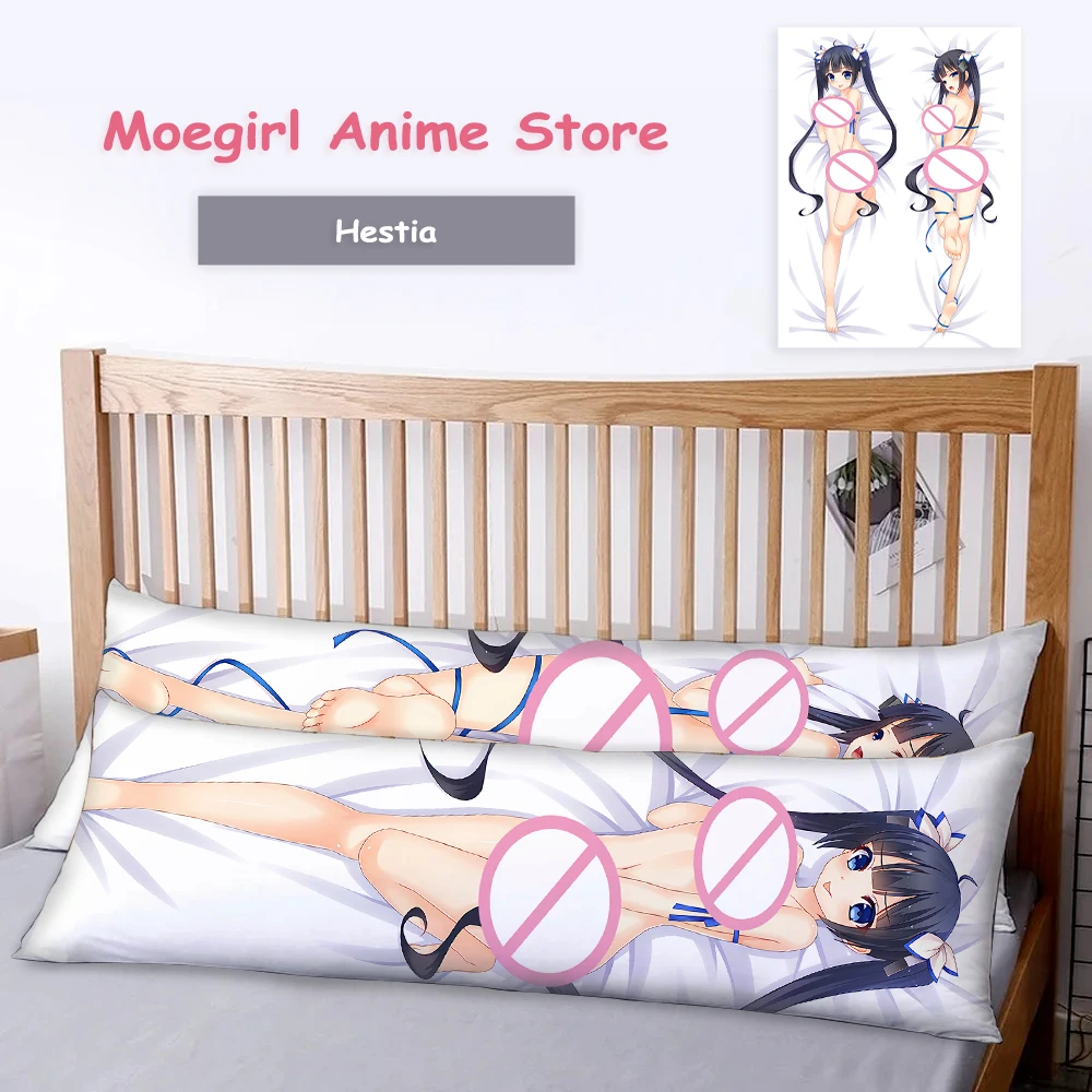 

Verdant Force Pillowcase Cartoon Anime Cosplay Character Hestia Dakimakura Cover Hugging Body Pillow Otaku Gifts