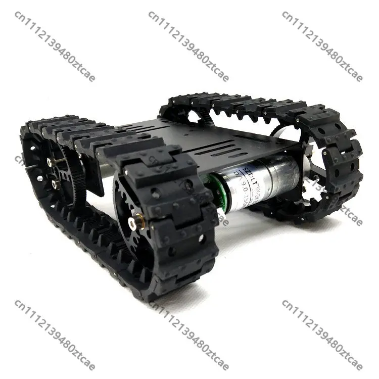 Tracked Smart Tank Car, Open Source Robot Model, Rubber Track Chassis for Learning & Development