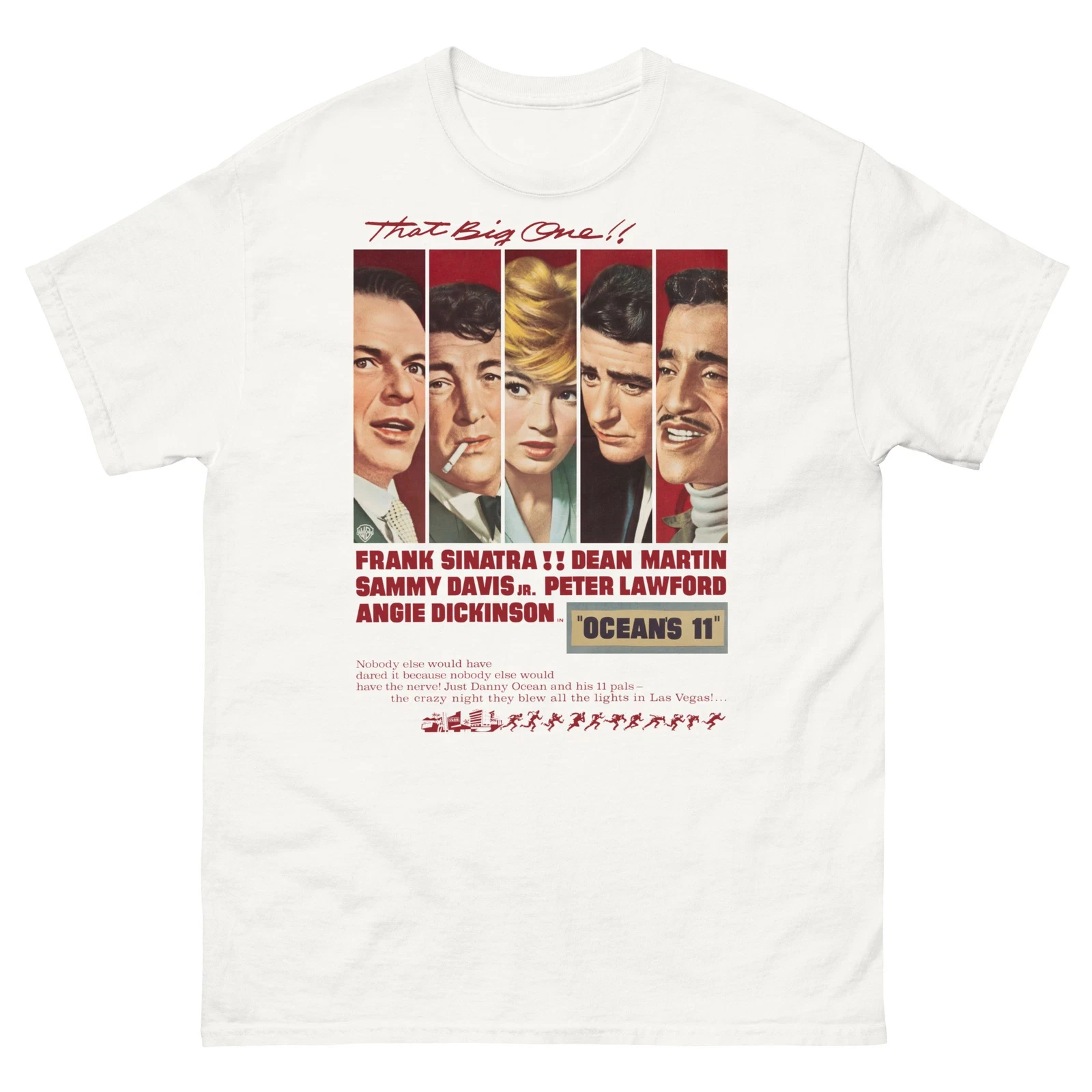 The Rat Pack T Shirt Classic 1960s Vegas Iconic Group Tee Four season popular unisex cotton T-shirt