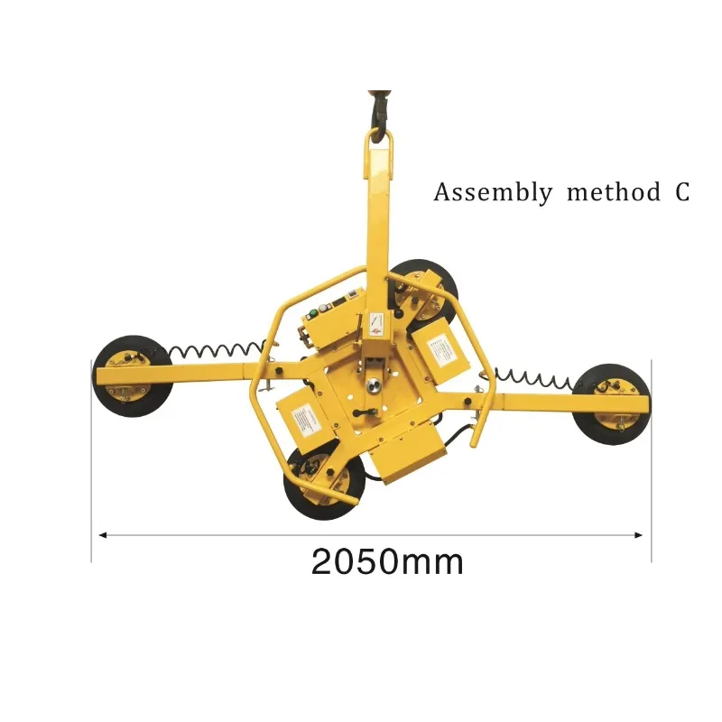 آلة فراغ الزجاج ذات الحمل الثقيل 500 كجم مخصصة #3