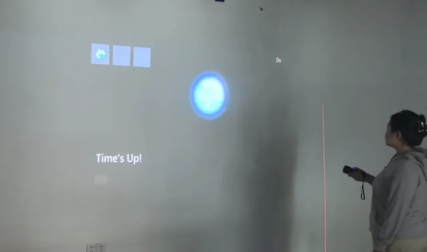 Interactive Laser Flashlight Wall Projection Treasure Hunt Games Interactive Long-distance Remote Interaction For Kids Amusement