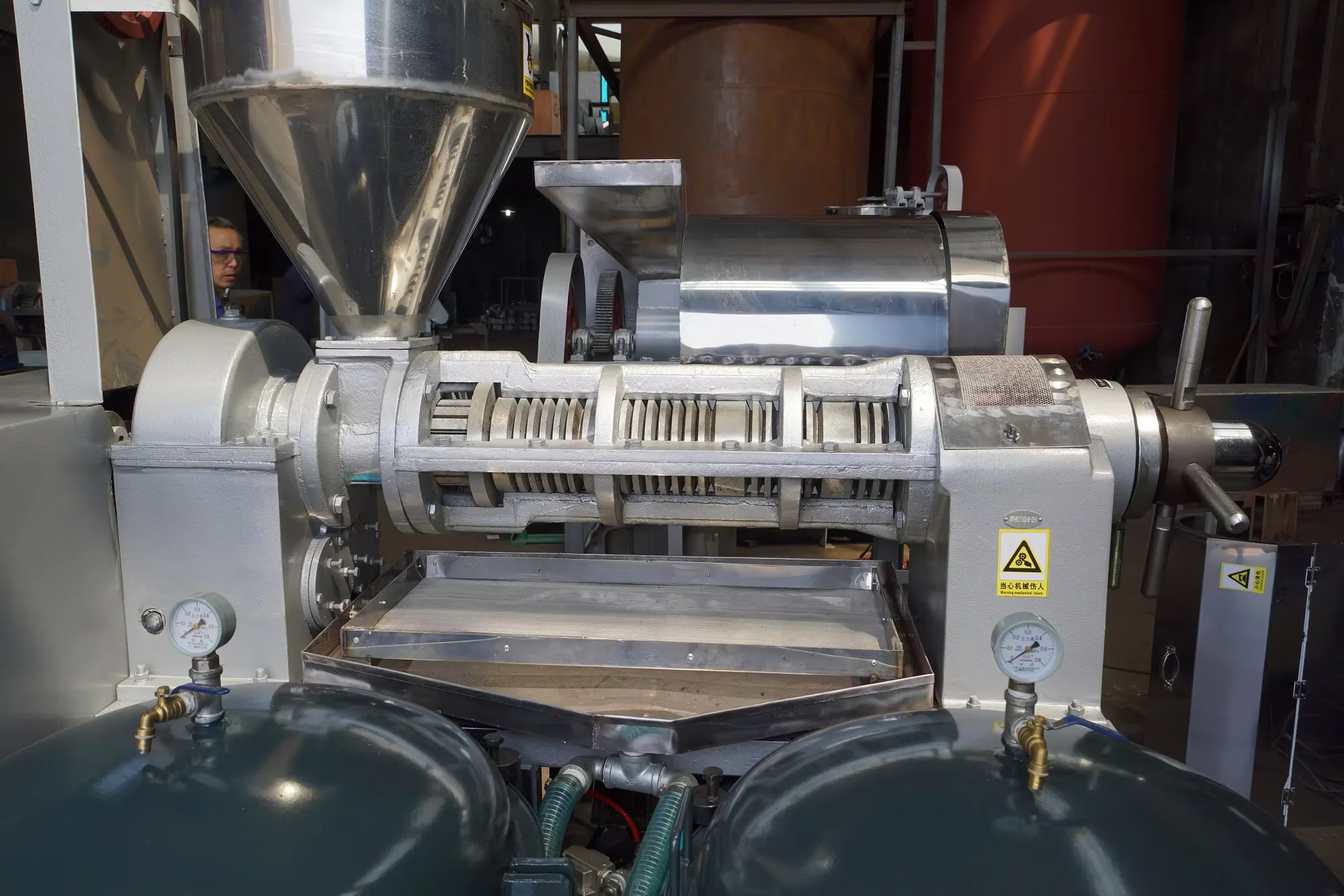 All in One Oil Press Mustard Cold Press Oil Machine Soybean Sunflower Oil Making Machine - view 6