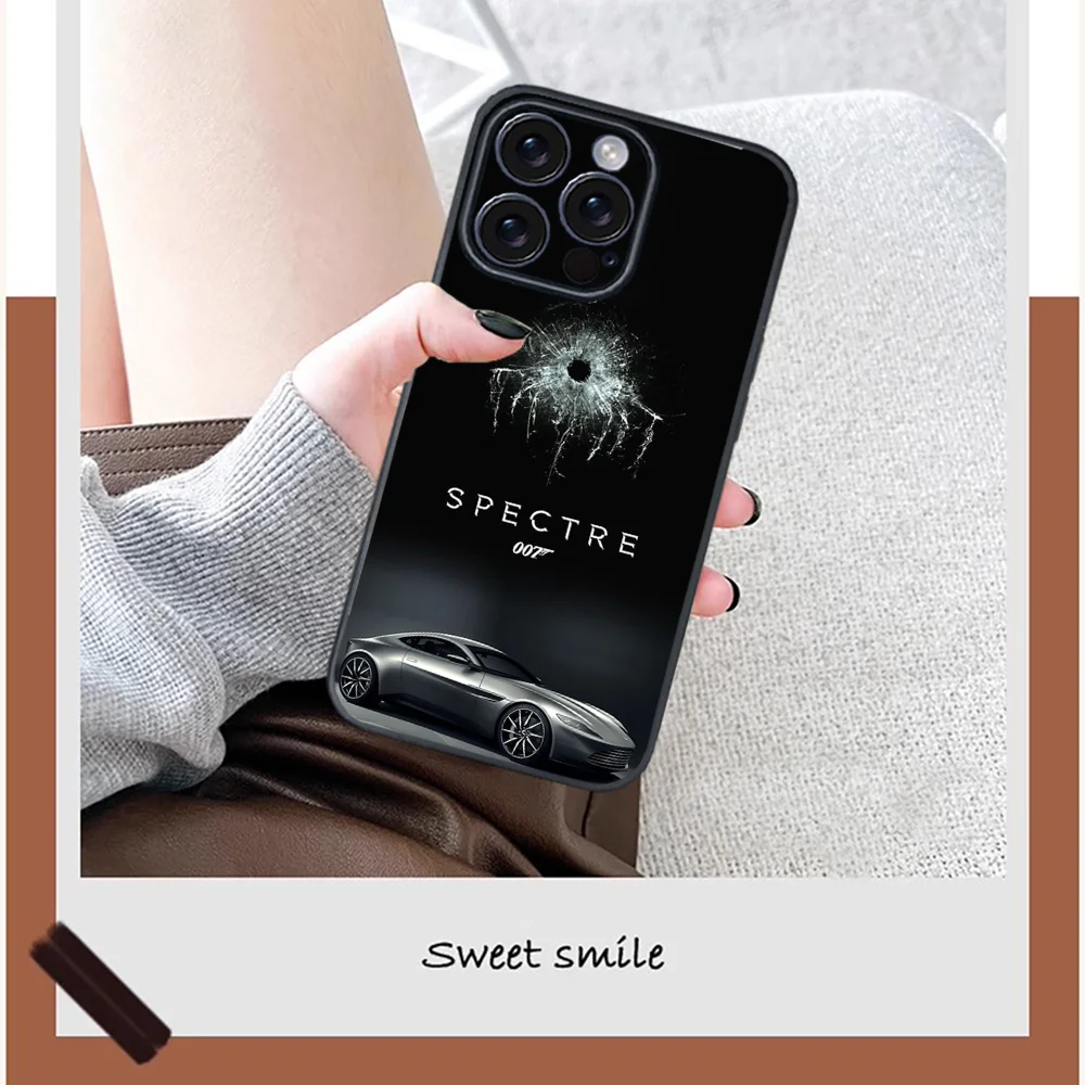 NoTime to D-Die 007 Phone Case For iPhone 16 15 14 13 12 11 PRO MAX PLUS Mini TPU Soft to  Skin-friendly case