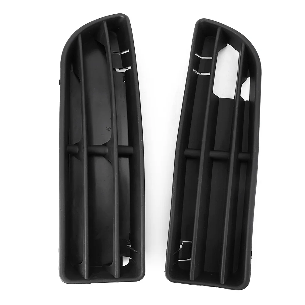 Front Bumper Lower Side Vent Grille Grill Cover Set For VW Volkswagen Jetta MK4 1999-2005 Black Car Spare Parts Accessories