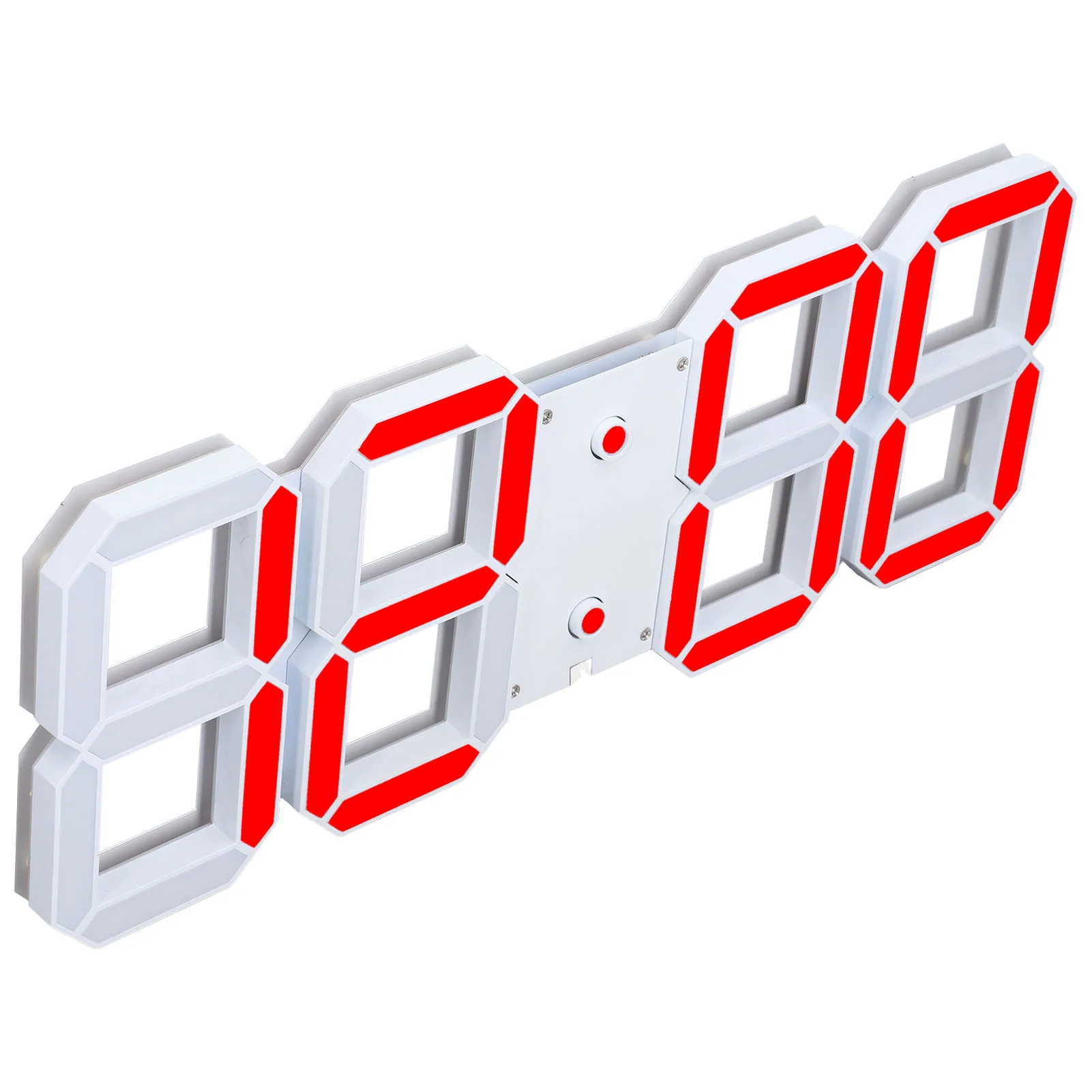 Relojes de pared LED 3D Diseño tridimensional Reloj electrónico multifunción Controles por aplicación Pantalla clara 100-240 V para decoración