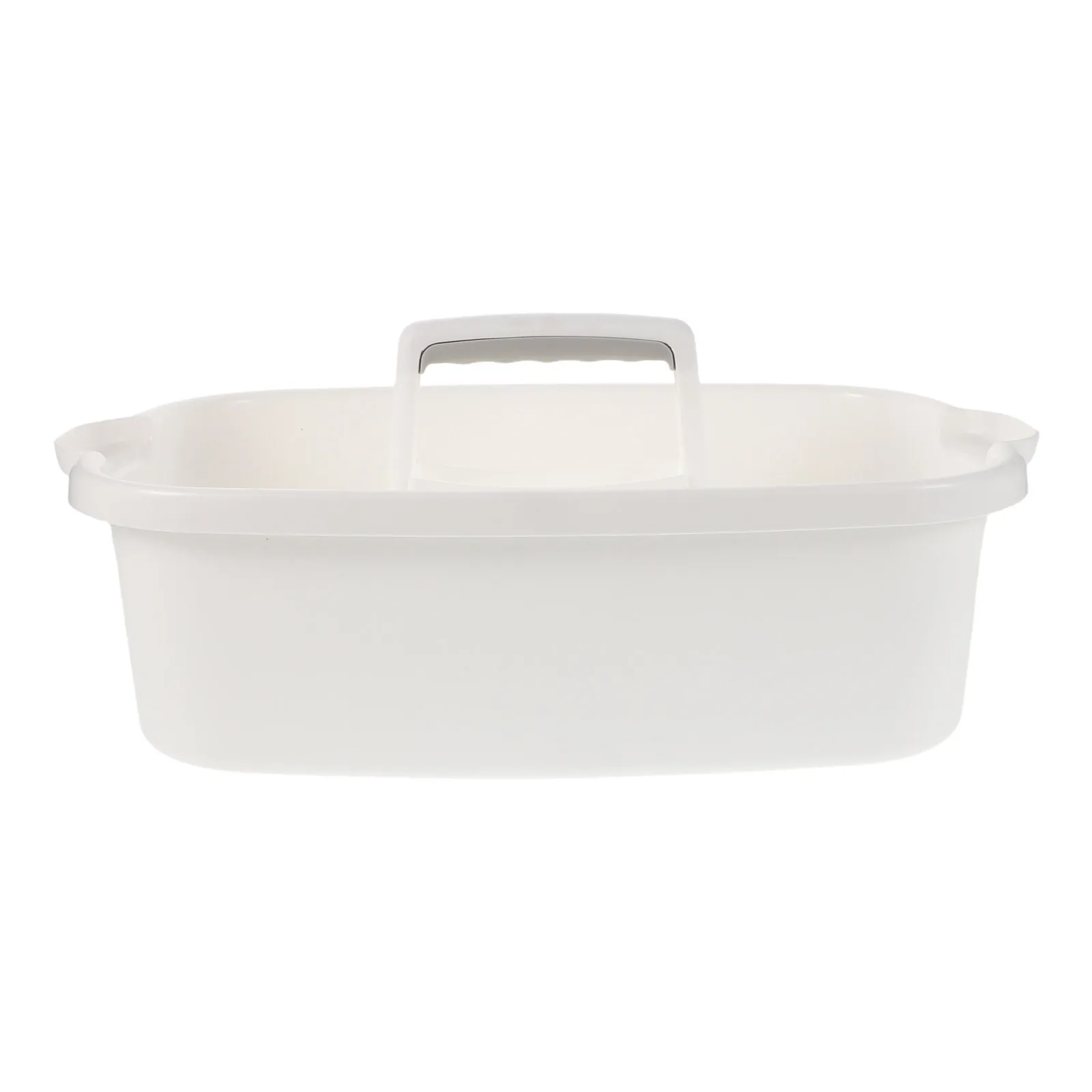 Large Plastic Bathroom Organizer Cleaning Supplies Basket Portable Shower Tote with Handle for Bedroom Kitchen Dorm Hotel