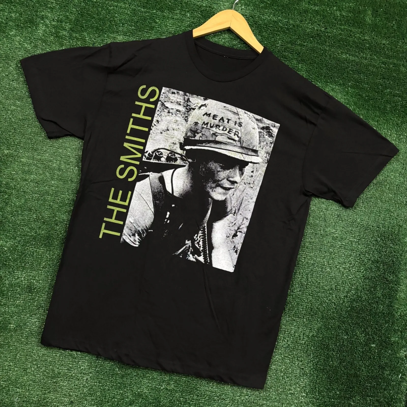 The Smiths Meat Is Murder Rock Band T-Shirt Woman Man Summer Fashion Casual Cotton Graphic T Shirts Short-sleev Streetwear