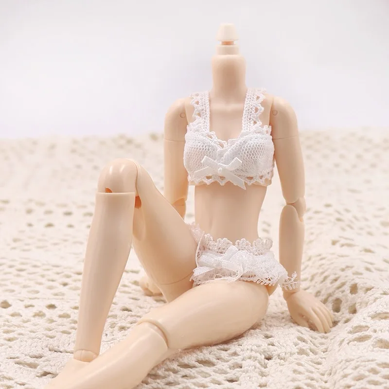 ICY DBS Blyth Doll Clothe Sweetheart Bra + Panty Sexy Lace Underwear Set For OB24 Azone Blyth Doll Daily Dress Up