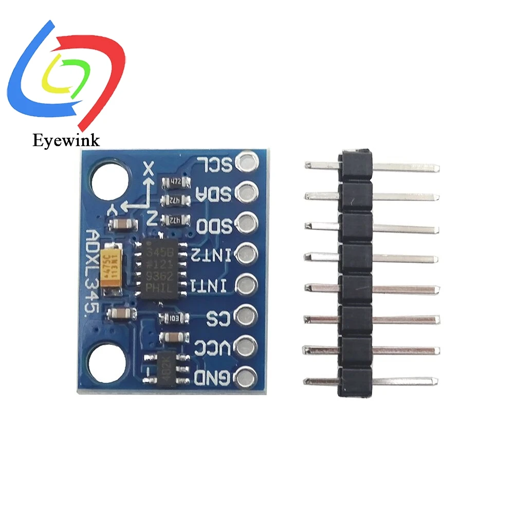 GY-291 ADXL345 3-Axis Accelerometer Tilt Sensor Module IIC/SPI - High Precision for Arduino