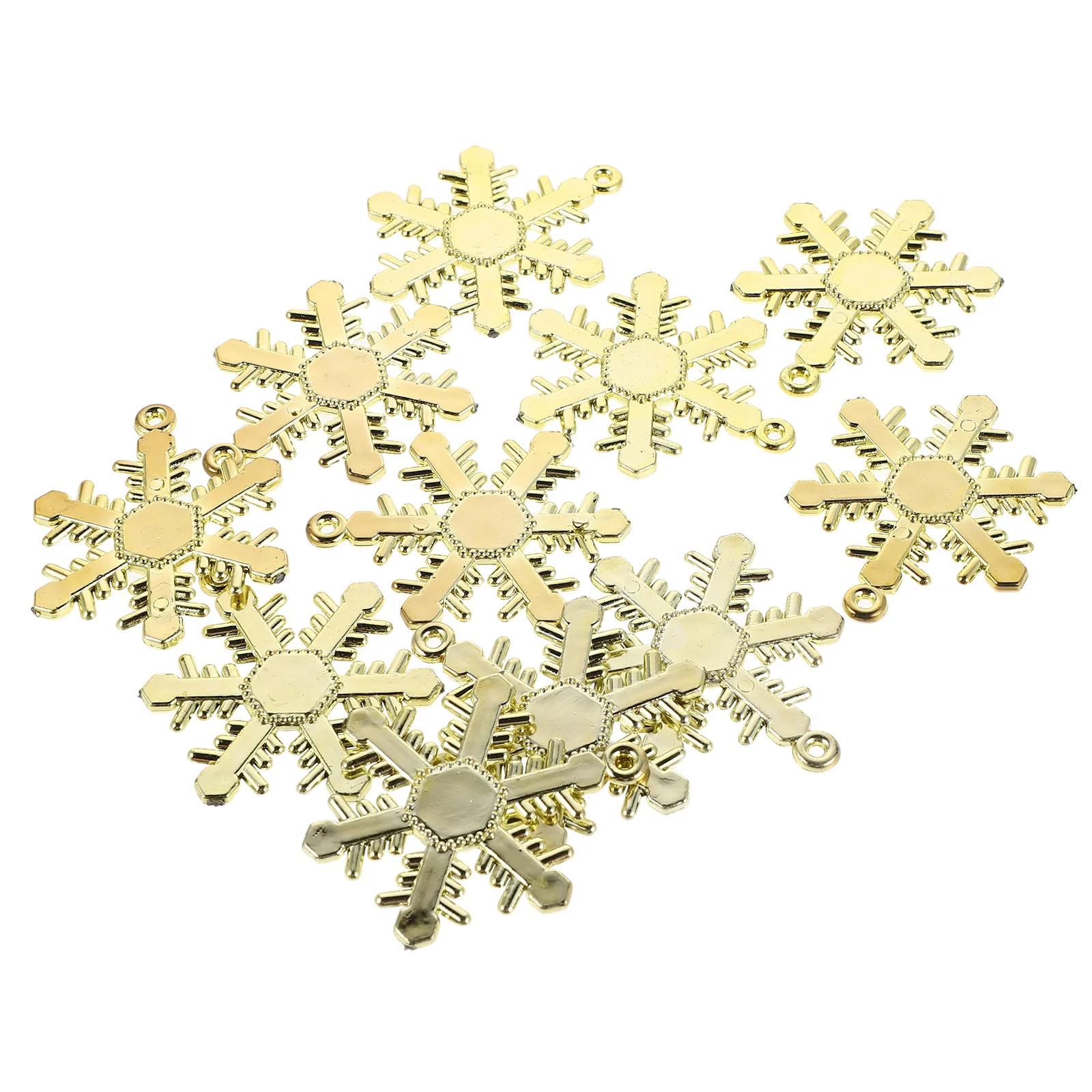 

60Pcs 4cm Colorful Plastic Snowflake Ornaments Lightweight Hanging Xmas Tree Pendant Winter Party Decor DIY Craft Snowflakes