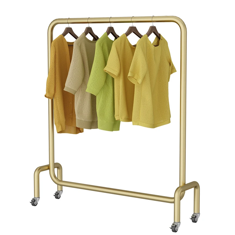 

Balcony Drying Iron Rack Dormitory Hanger Bedroom Clothes Rod Outdoor Clothes Rod Home Mobile Clothes Drying Rack