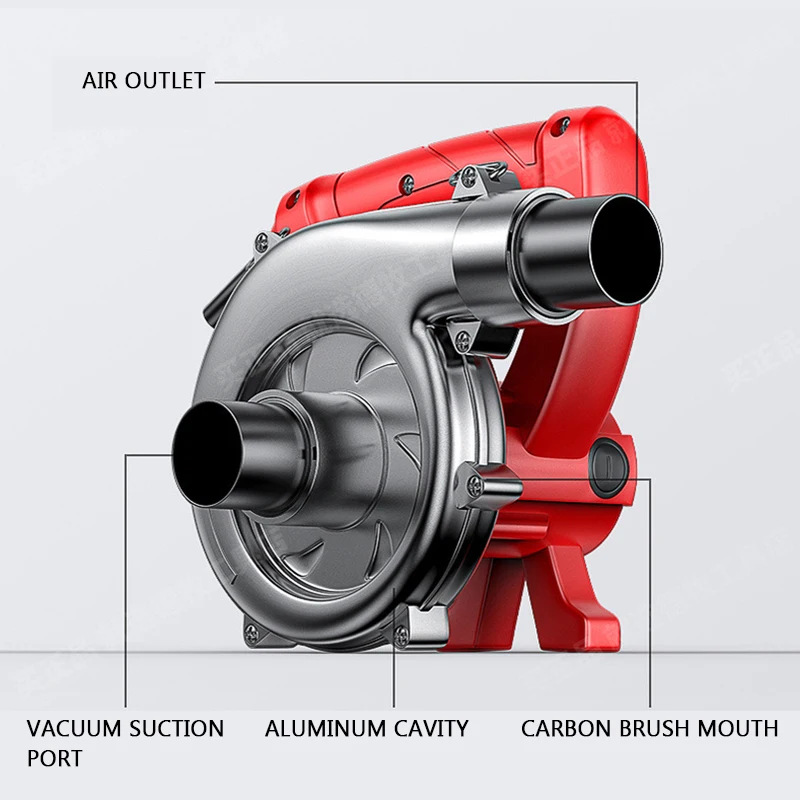 Woodworking wall grinder vacuum cleaner slotting machine table saw planer blowing and suction dual-purpose