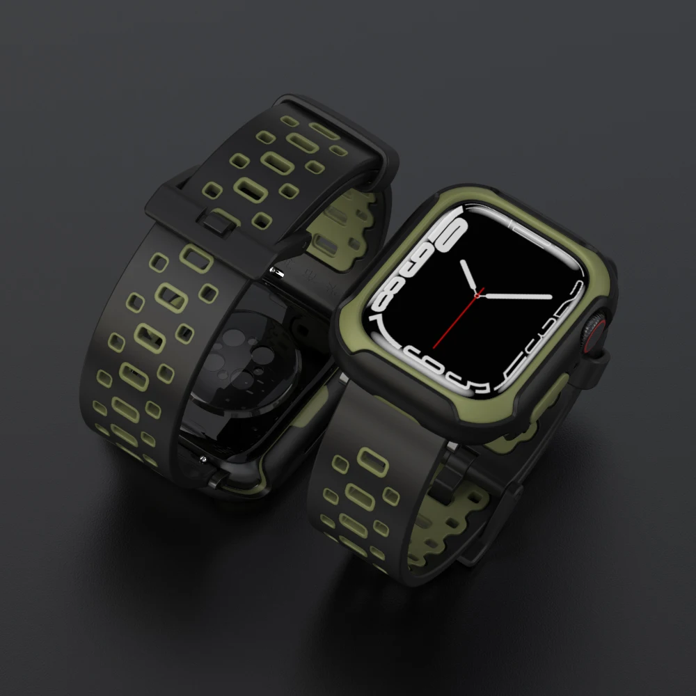 스트랩 애플 시계 밴드 팔찌 애플 시계 시리즈 4 5 6 Se 7 밴드 45mm 41mm 44mm 40mm 액세서리