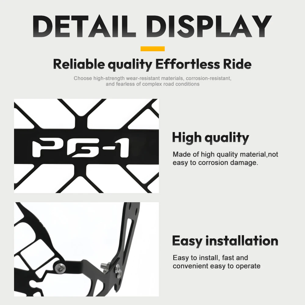 Motorcycle Front Headlight Guard Grille Cover Protector Accessories Suitable For YAMAHA PG-1