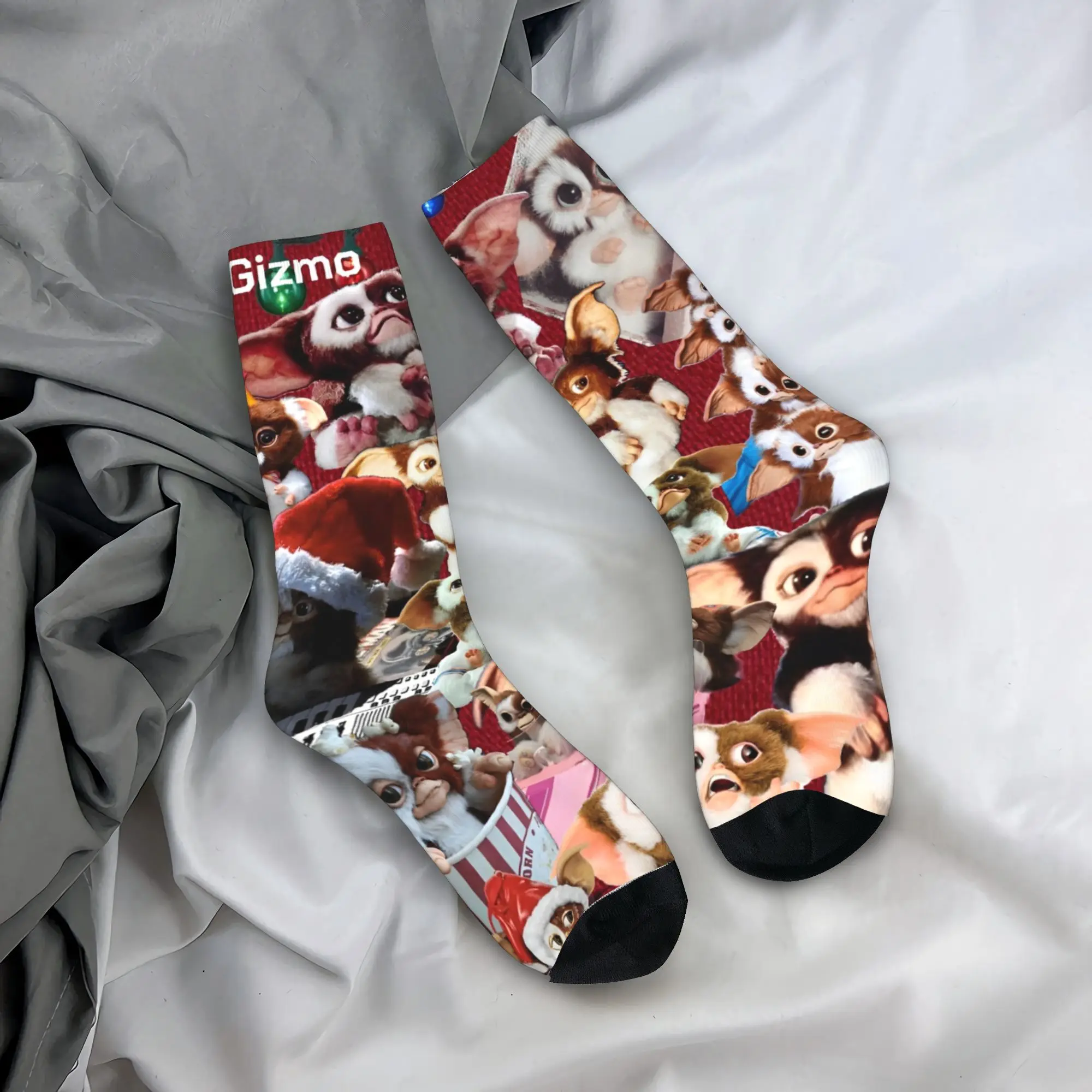 

Gizmo 80s Movie Mogwai Monster Gremlins Stockings Design Fashion Socks Adults Men Outdoor Sports Soft Breathable Socks